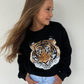 Youth Sequin Tiger Sweatshirt