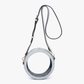 M2440CR Clear Circular Women's Crossbody Bag: Navy