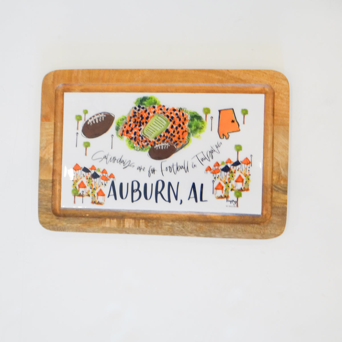 Auburn, AL Tailgate Board