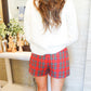 Tartan Tidings Skort