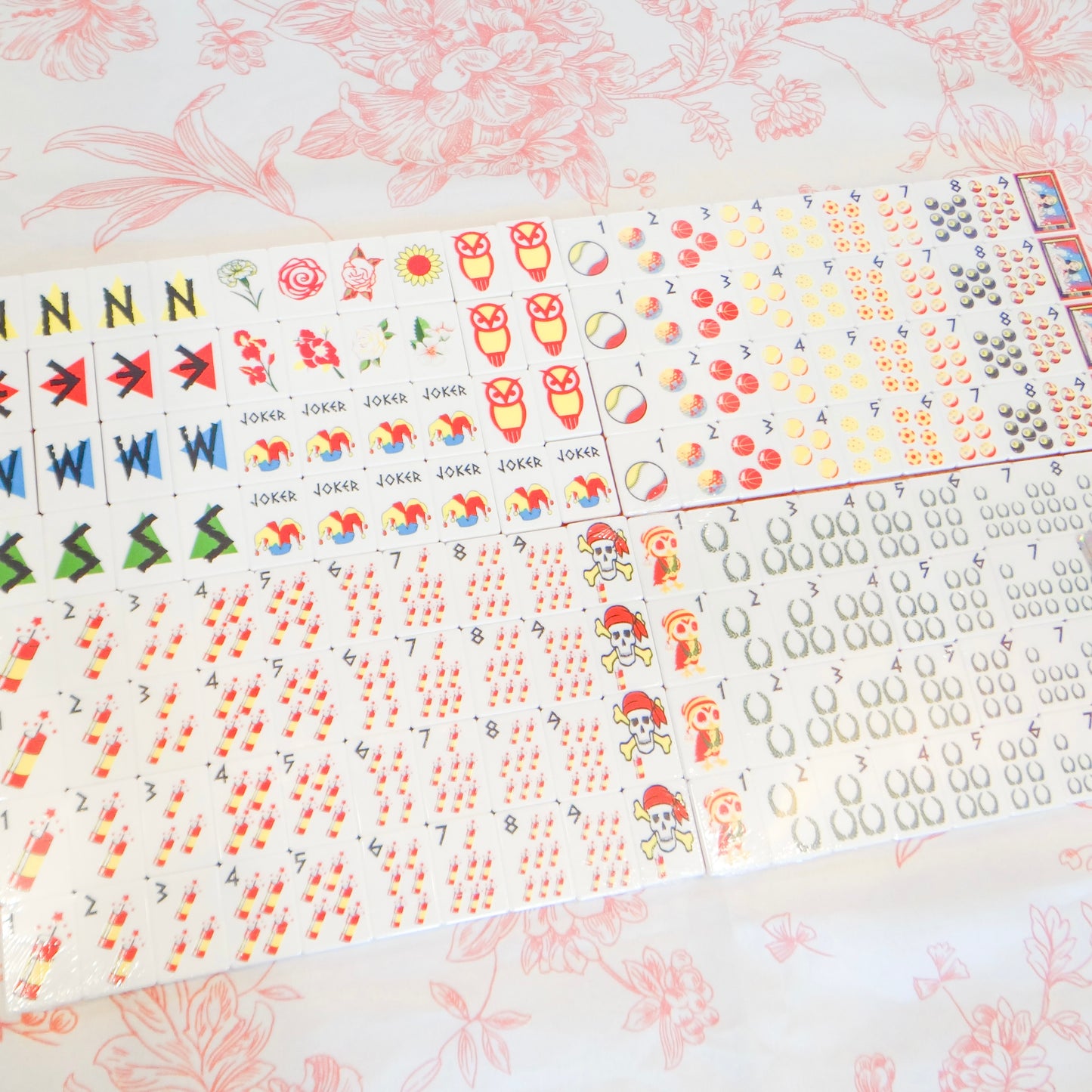 Sorority Mahjong Tiles