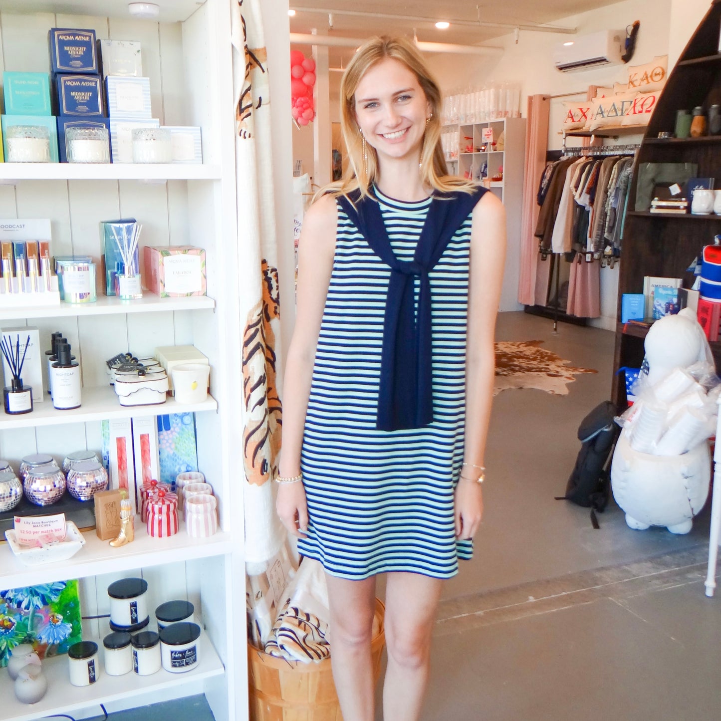 Signature Stripe Dress