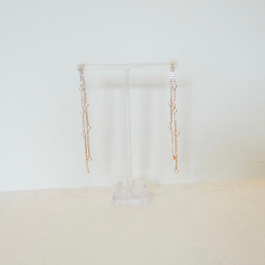 Pearl Bar Earrings