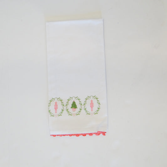 Nutcracker Trellis Hand Towel