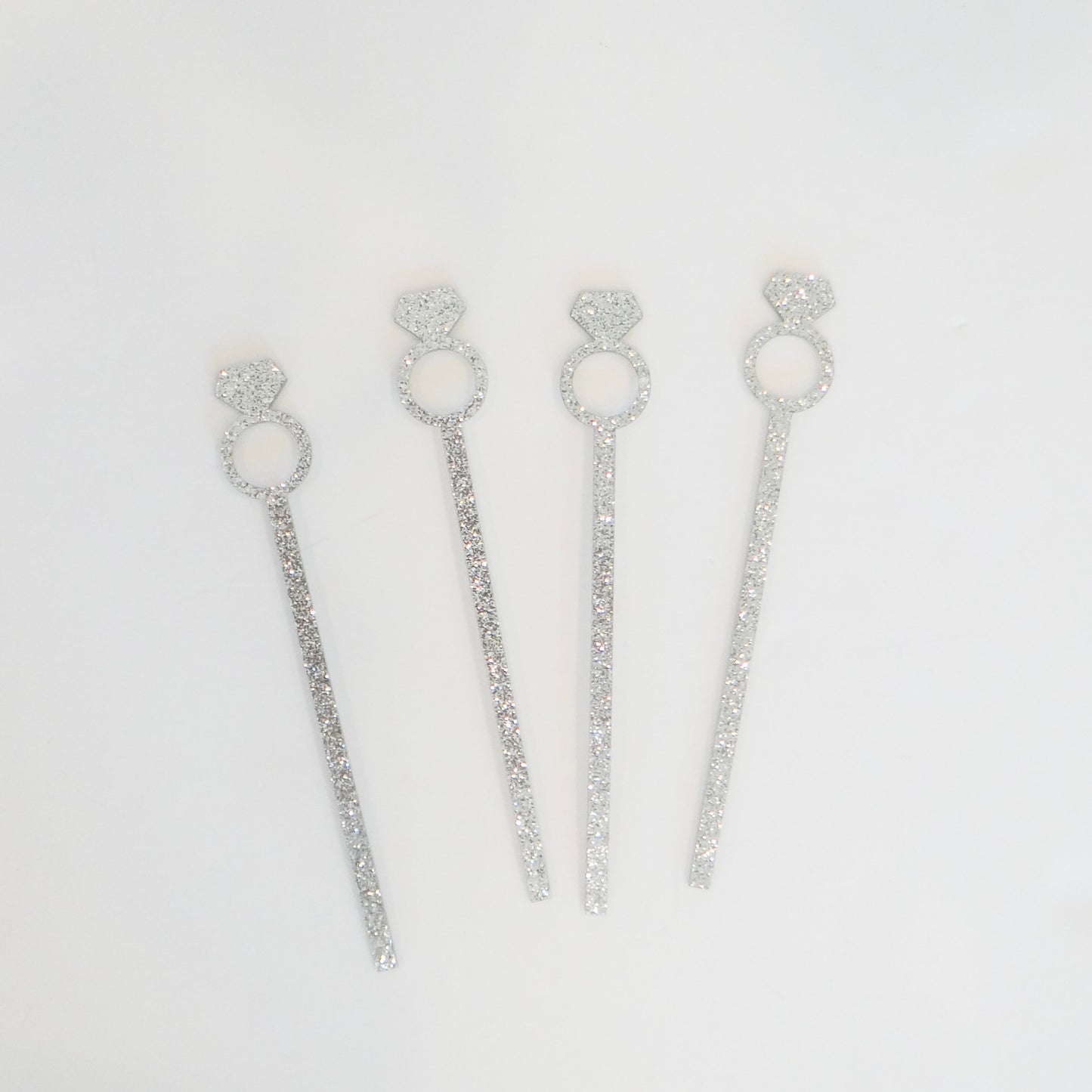 Glitter Ring Stir Stick