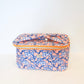 Tiger Lounge Bow Cosmetic Bag