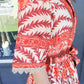 Orange Out Belted Dress