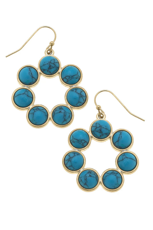 Rowdy Turquoise Earrings