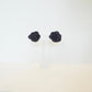 Black Rose Earrings