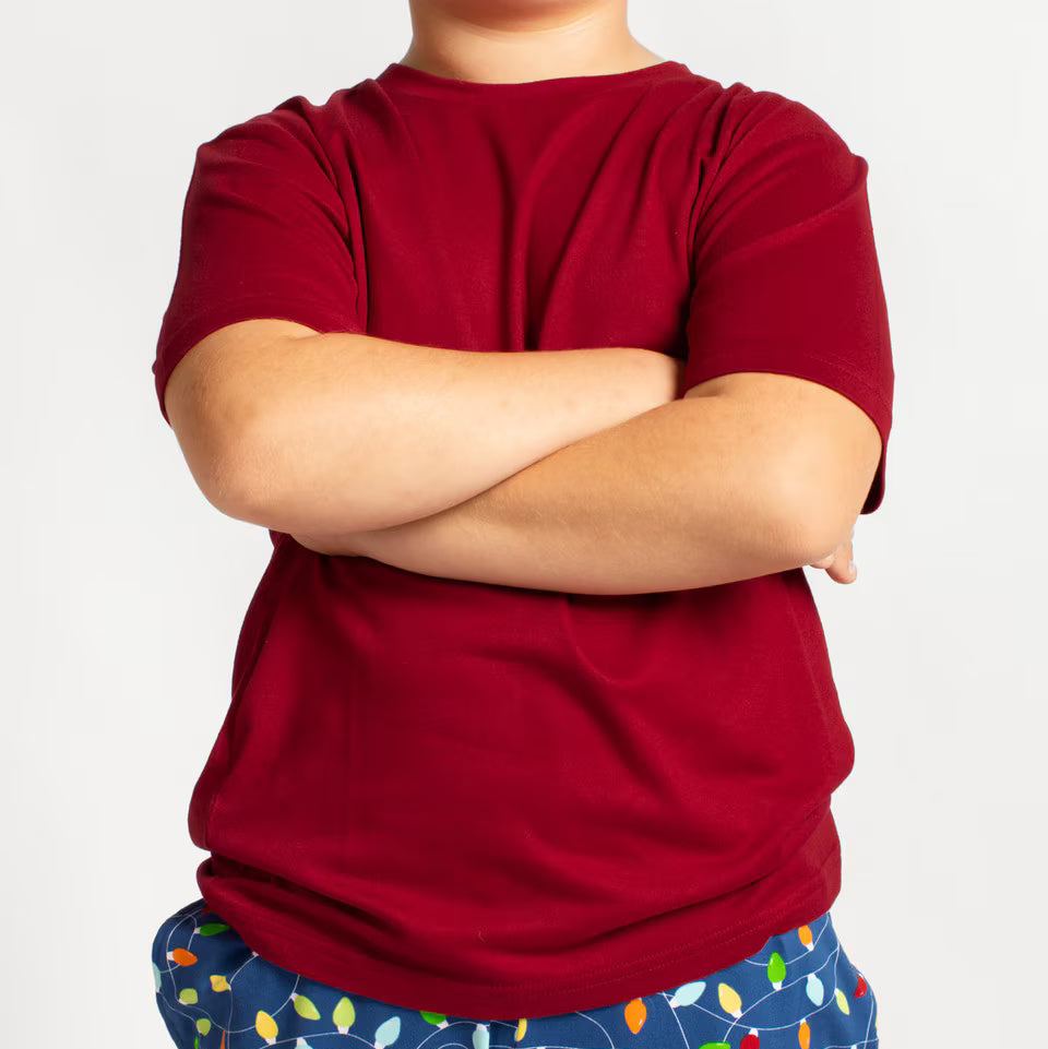 Youth Dark Red T-Shirt