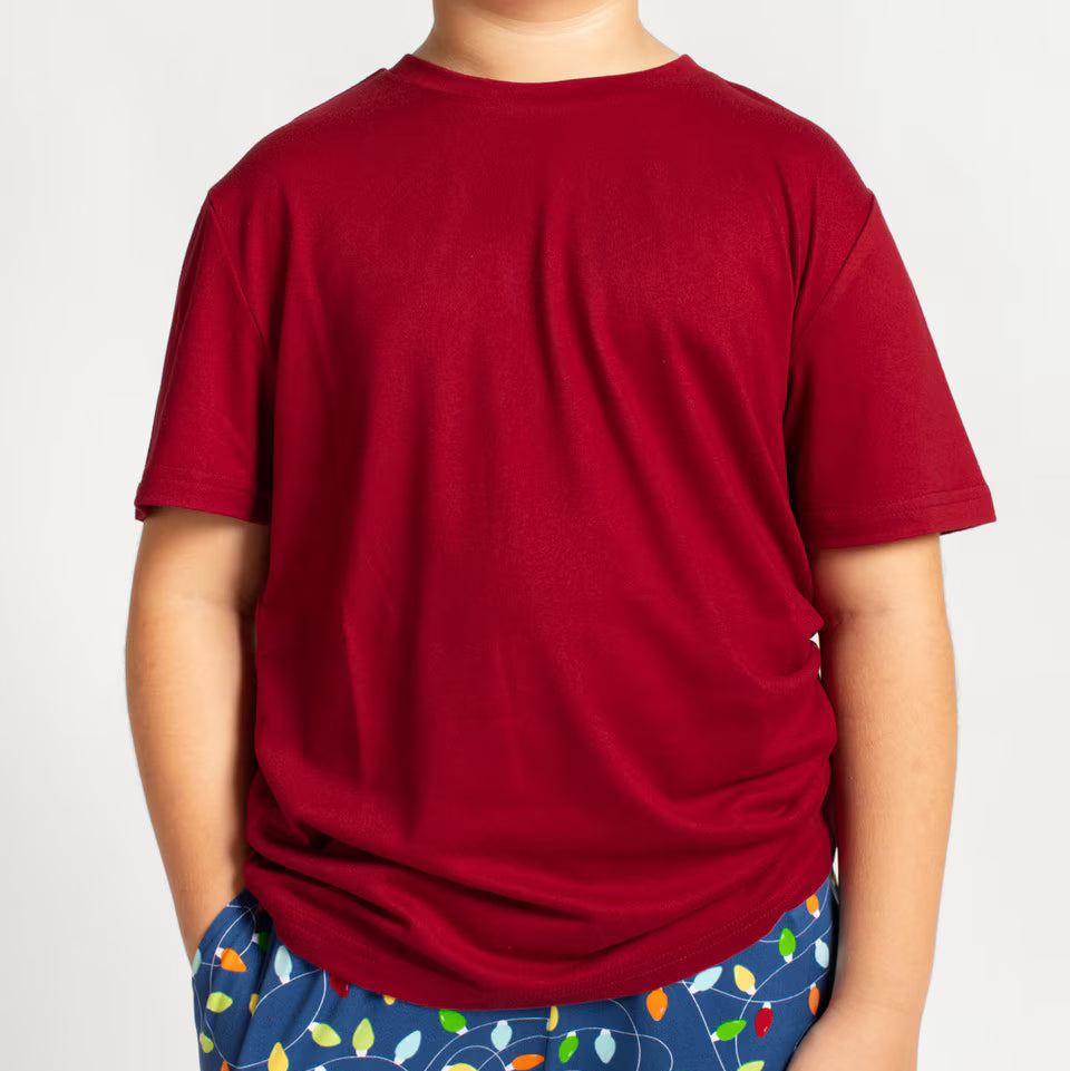 Youth Dark Red T-Shirt