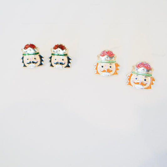 Christmas Nutcracker Stud Earrings