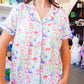 Mahjong Dreams Short Sleeve Sleep Shirt