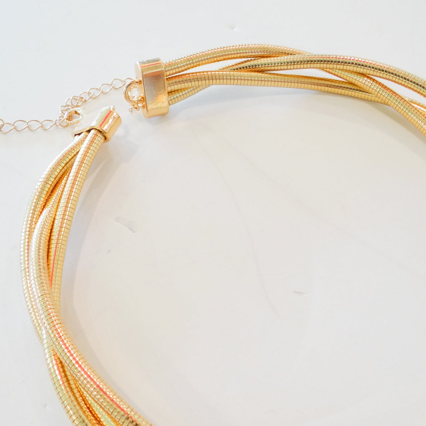 Gold Twist Necklace