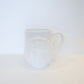 White Embossed Turkey Mug