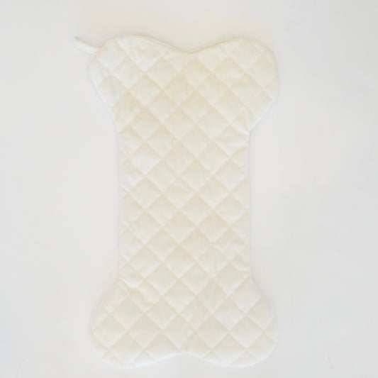 Quilted Dog Bone Stocking