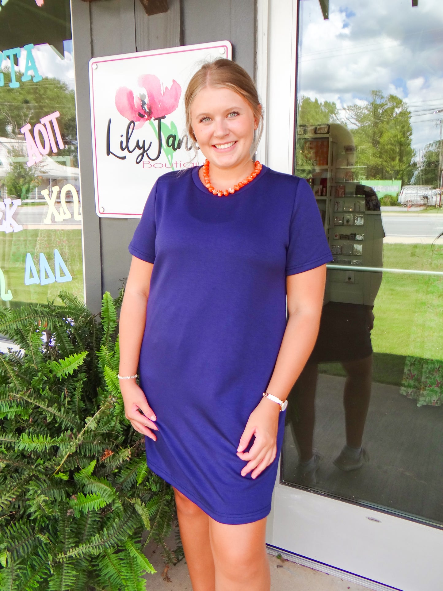 Navy Go-To Dress