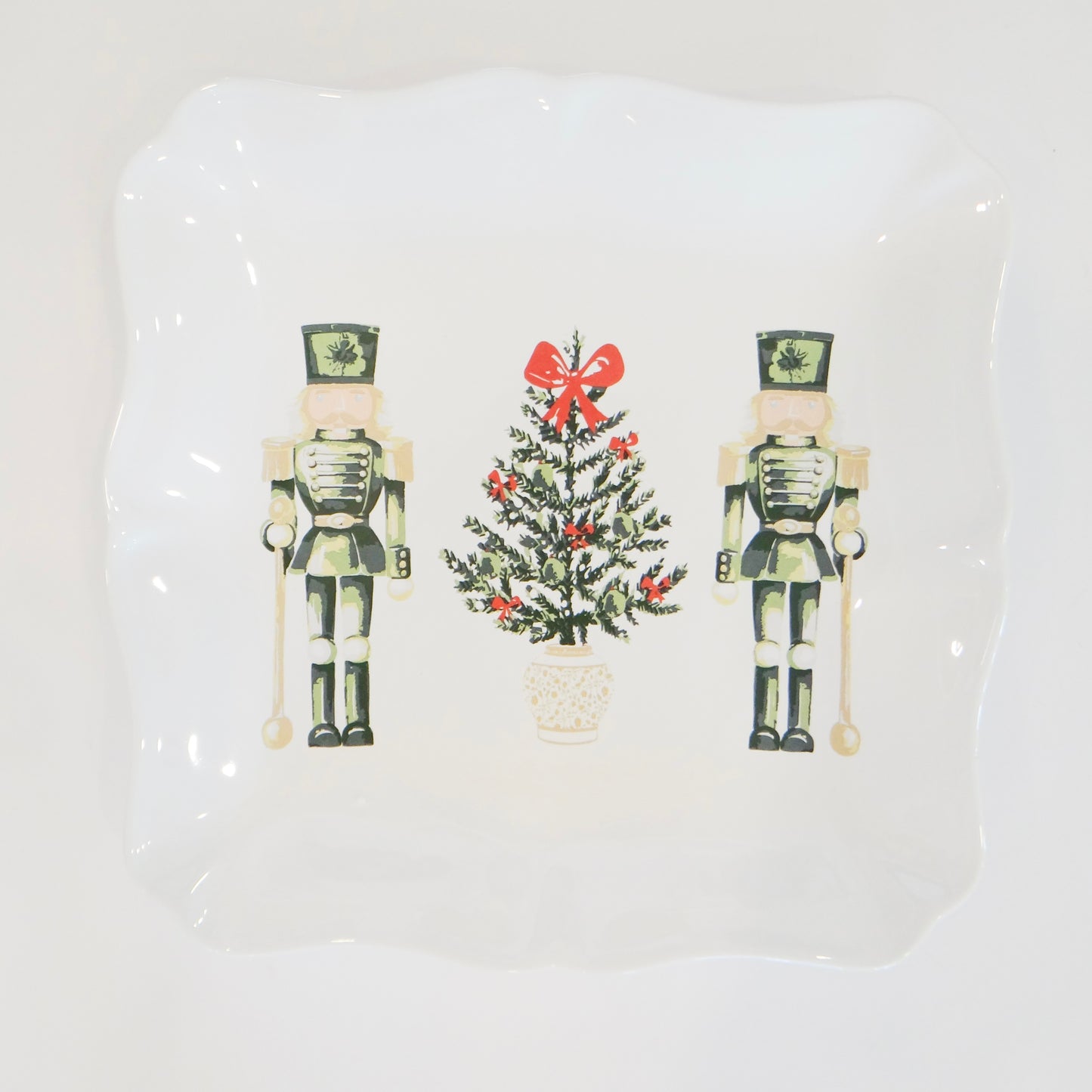 Watercolor Nutcracker Platter
