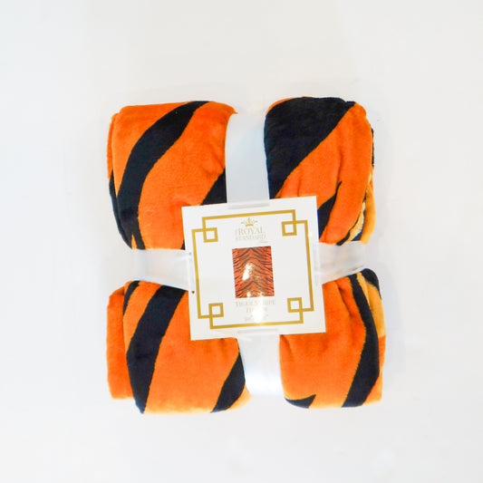 Tiger Stripe Throw Blanket