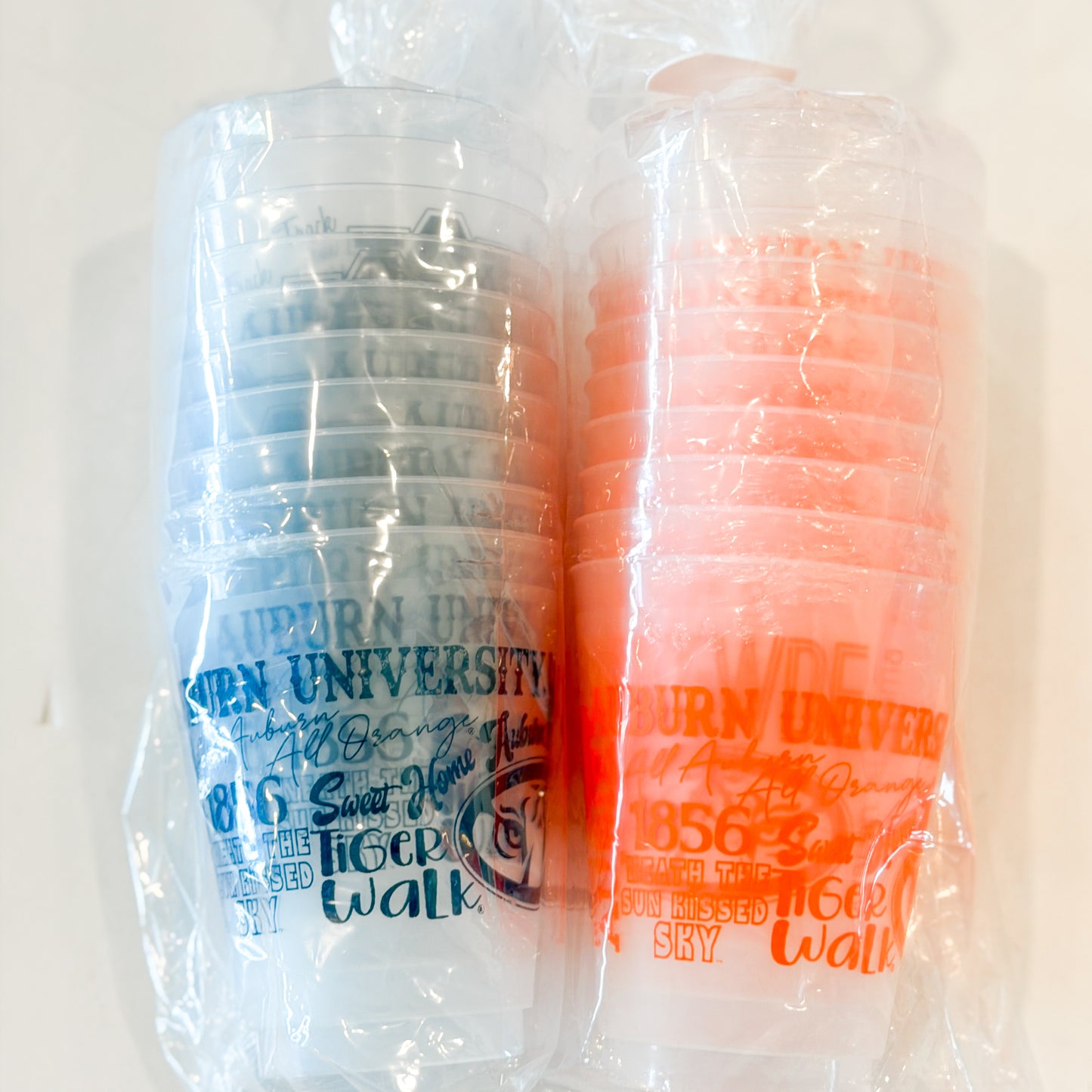Auburn Traditions Plastic Cups