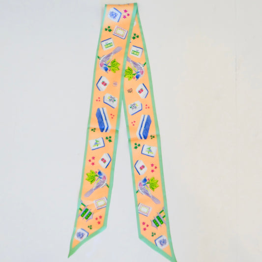 Catherine Cartie x Bam Bird Skinny Scarf