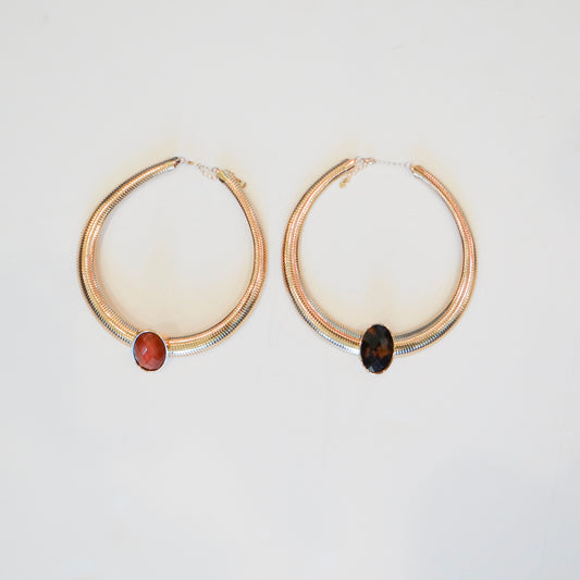 Omega Stone Necklace