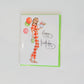 May Gingham Birthday Card