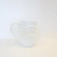 White Embossed Turkey Mug