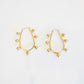 Allison Studded Teardrop Earrings