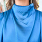 Sapphire Satin Midi