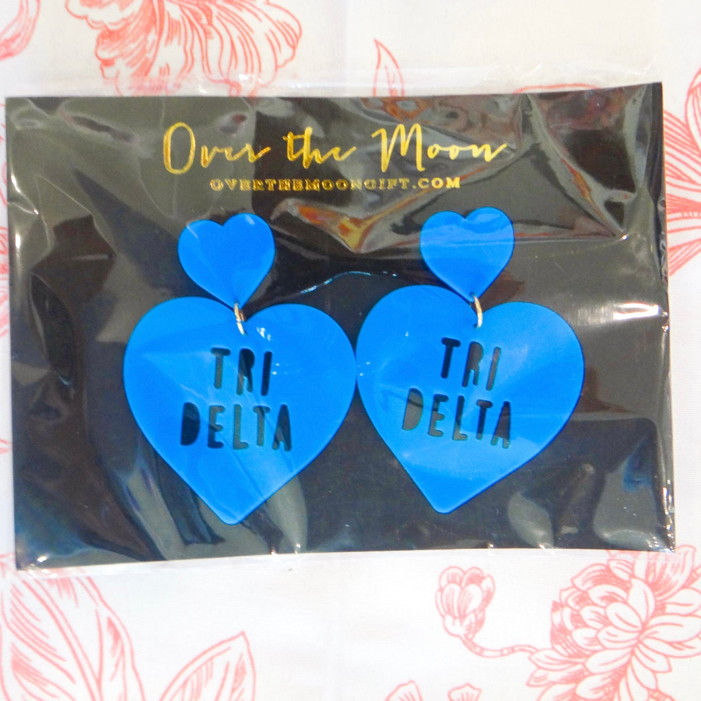 Sorority Heart Earrings
