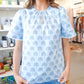 Porchside Floral Top