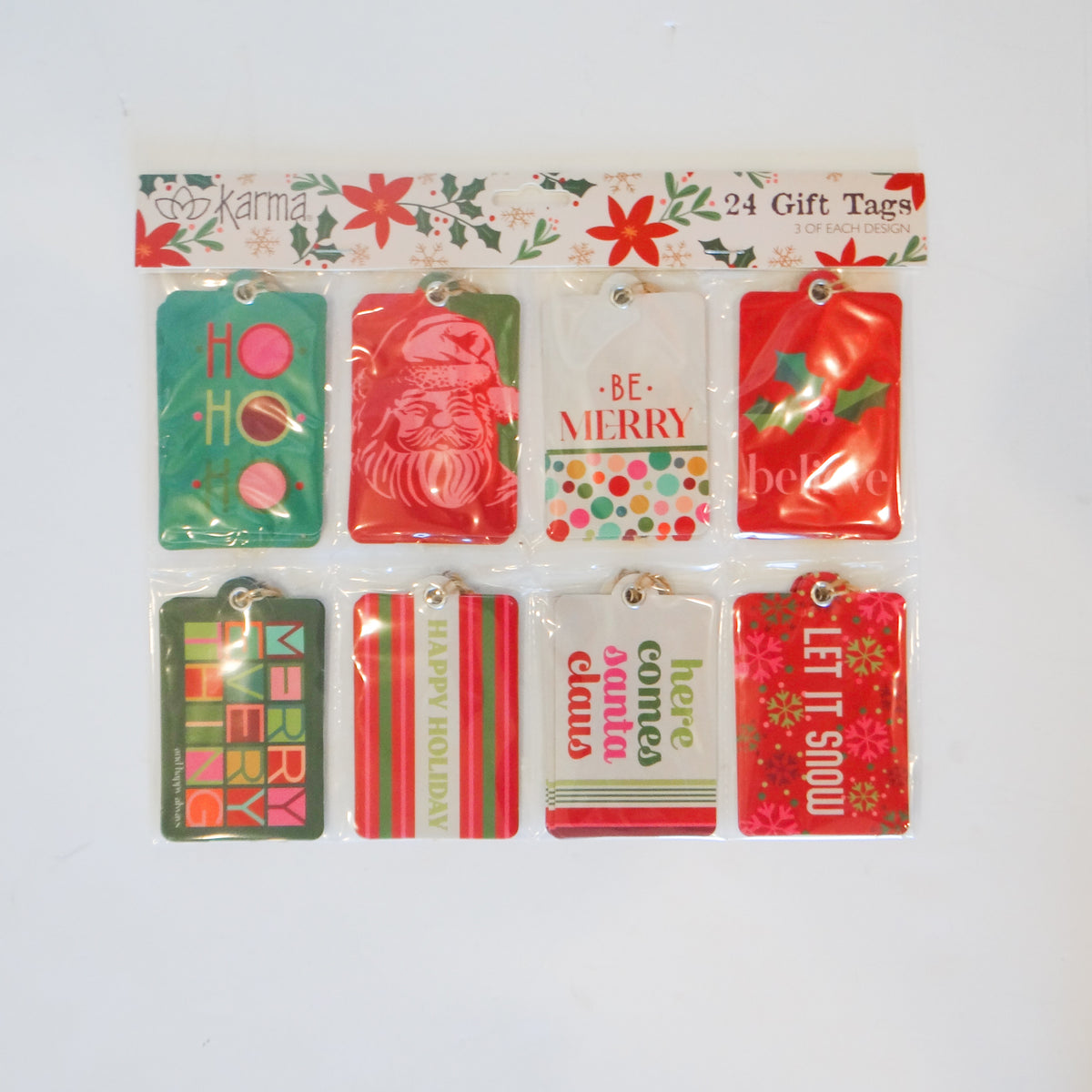 Retro Holiday Gift Tags