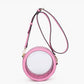 M2440CR Clear Circular Women's Crossbody Bag: Navy