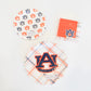 Auburn Logo Dessert Plates