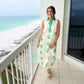 Harbor Garden Midi Dress