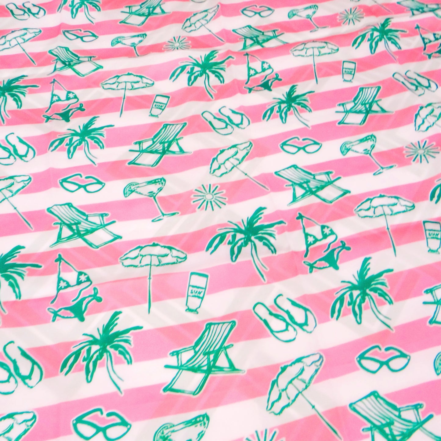 Pink Tropical Scarf