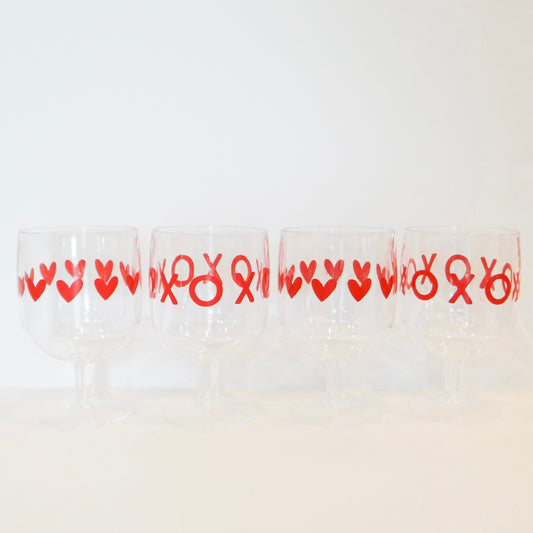 XOXO Wine Glass Set