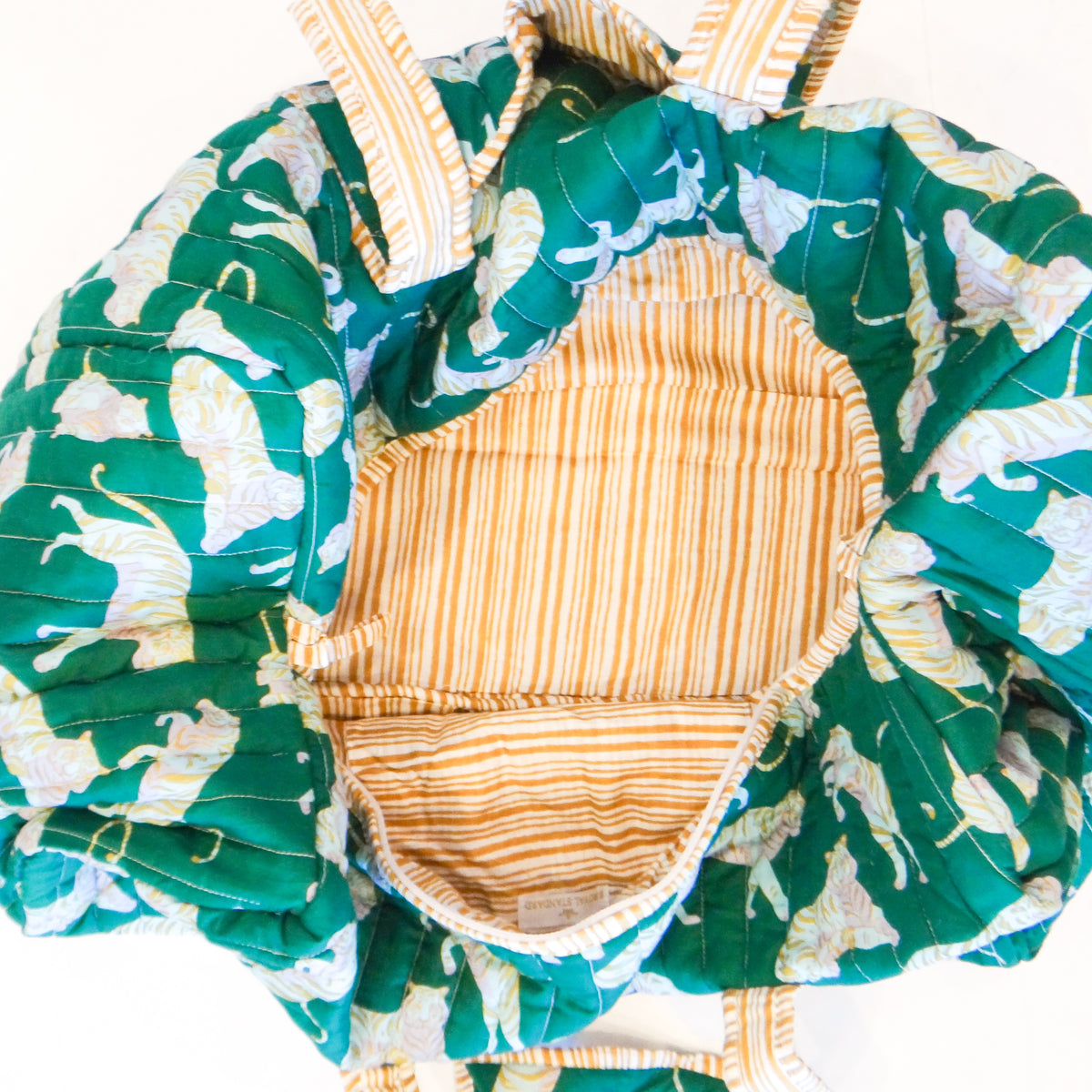Chloe Tiger Quilted Duffle Bag