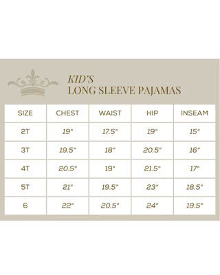 Kids Nutcracker Trellis Pajama Set