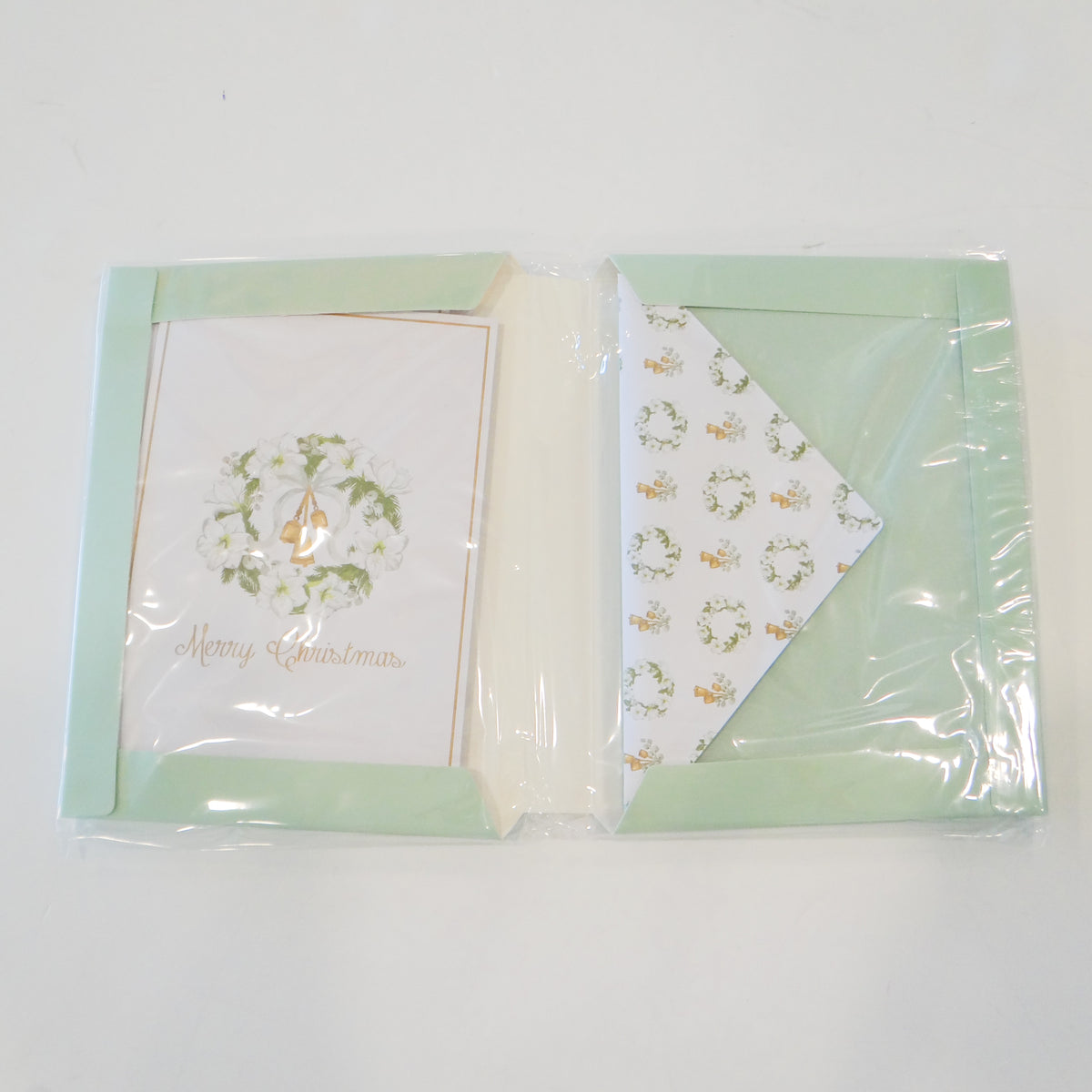 Amaryllis Wreath Stationery Set