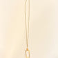 Linear Frame Necklace