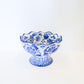 Scalloped Edge Footed Bowl