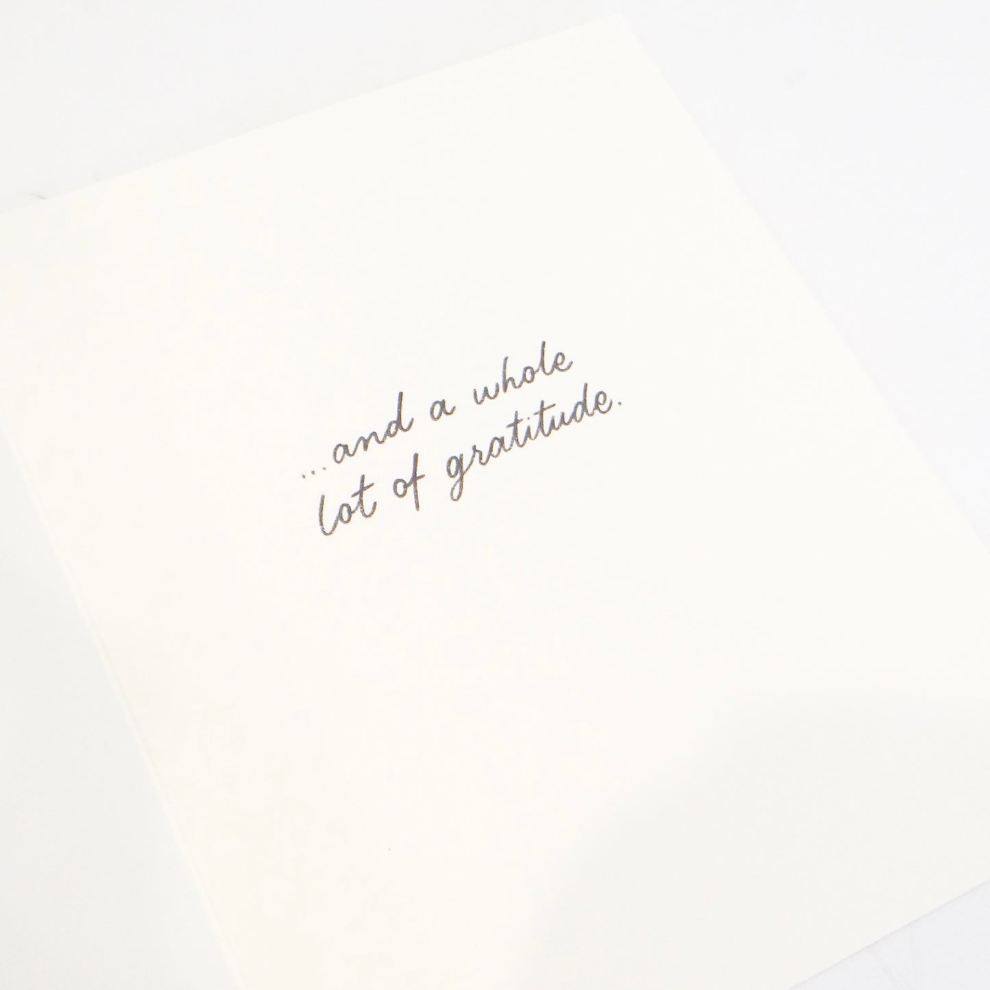 Little Thank You Card