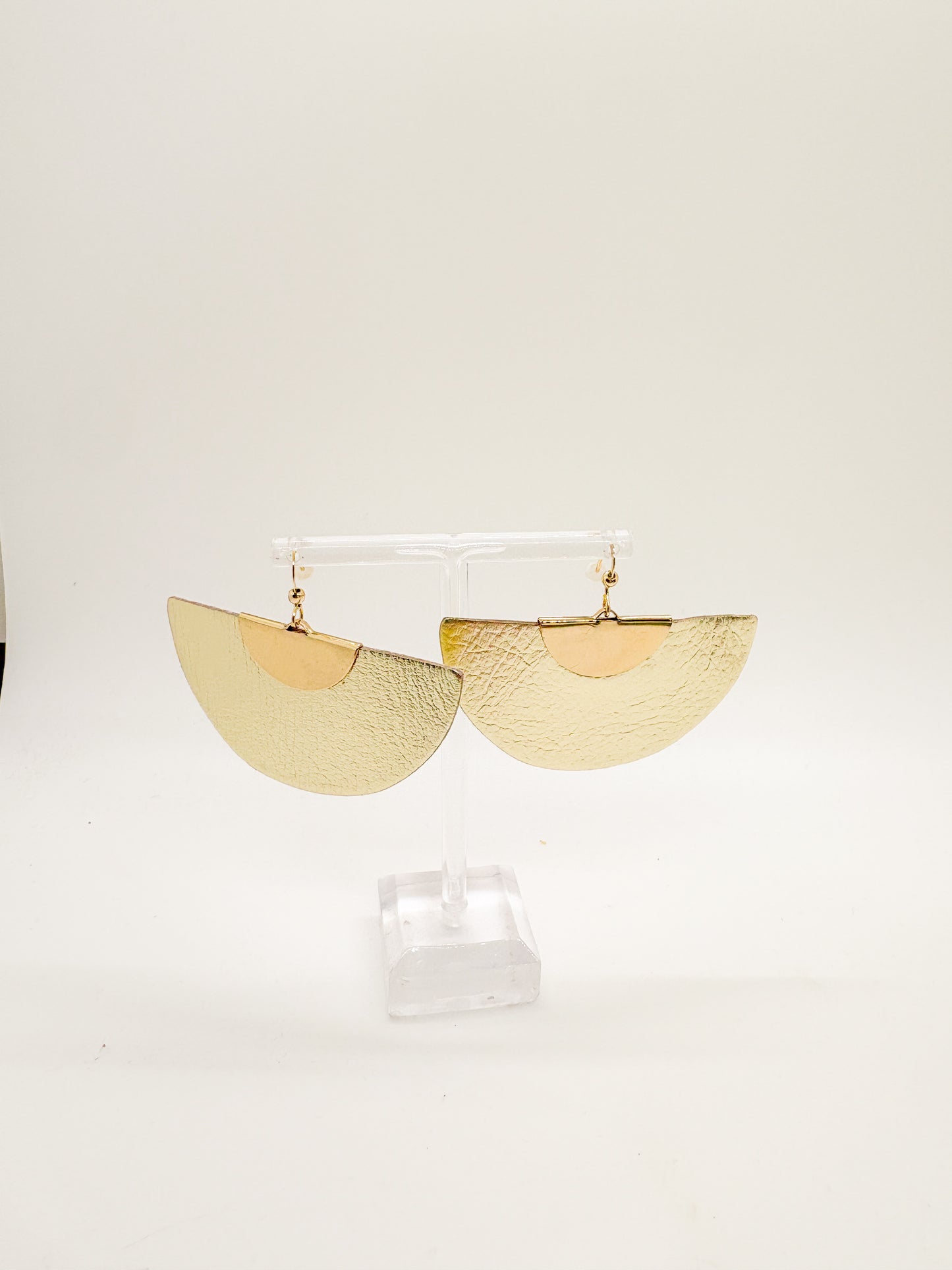 Luna Half Moon Gold Earrings