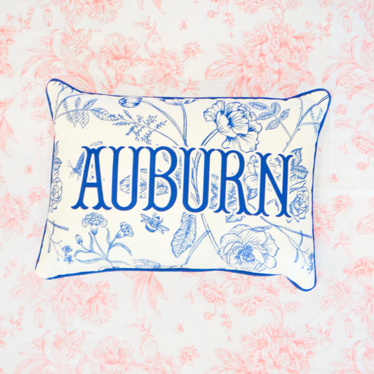 Floral Auburn Pillow