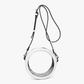 M2440CR Clear Circular Women's Crossbody Bag: Navy