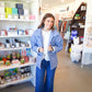 Anthia Gingham Quilted Jacket