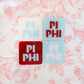 Sorority POP Acrylic Coaster