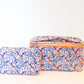 Tiger Lounge Bow Cosmetic Bag
